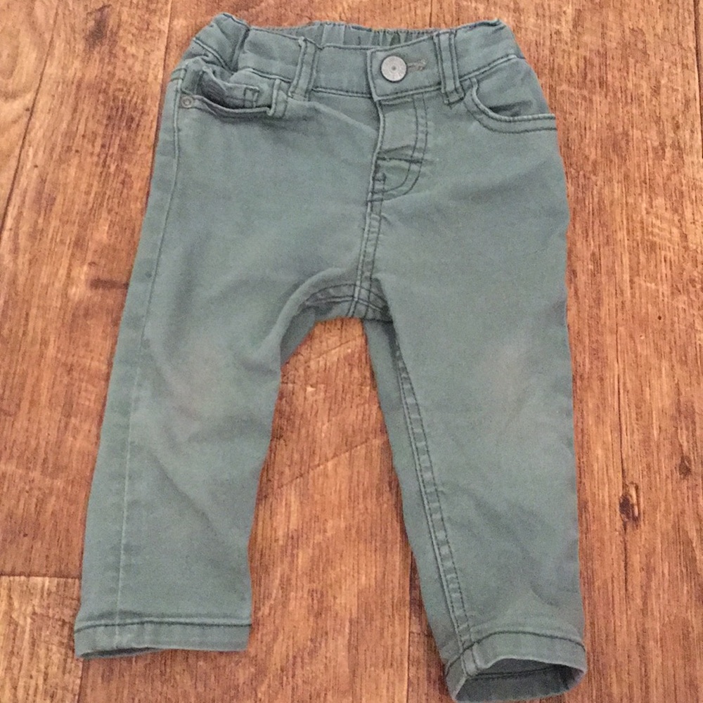 H&M green khaki pants